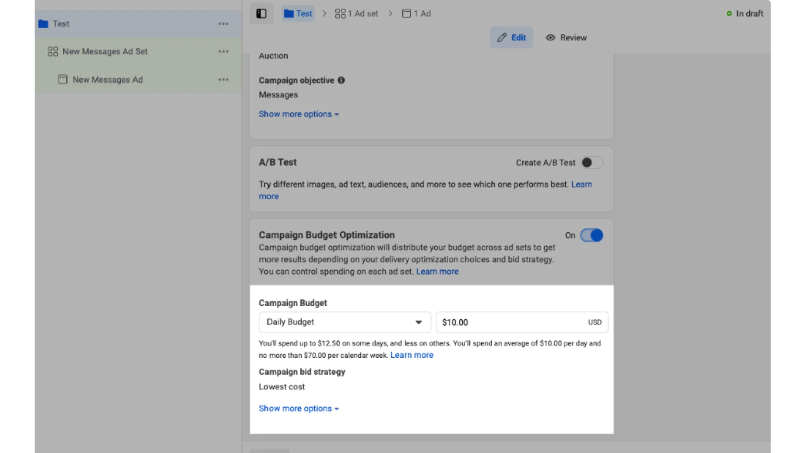 facebook-campaign-budget