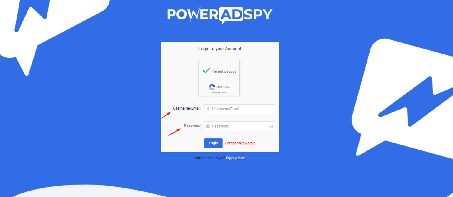 login-poweradspy-dashbaord